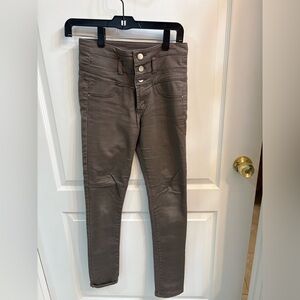 Taupe High Rise Women's Jeans